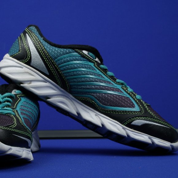 FILA Cool Max Women's 6 M Aqua Black Athletic Running Shoes DLS Foam - Picture 4 of 16